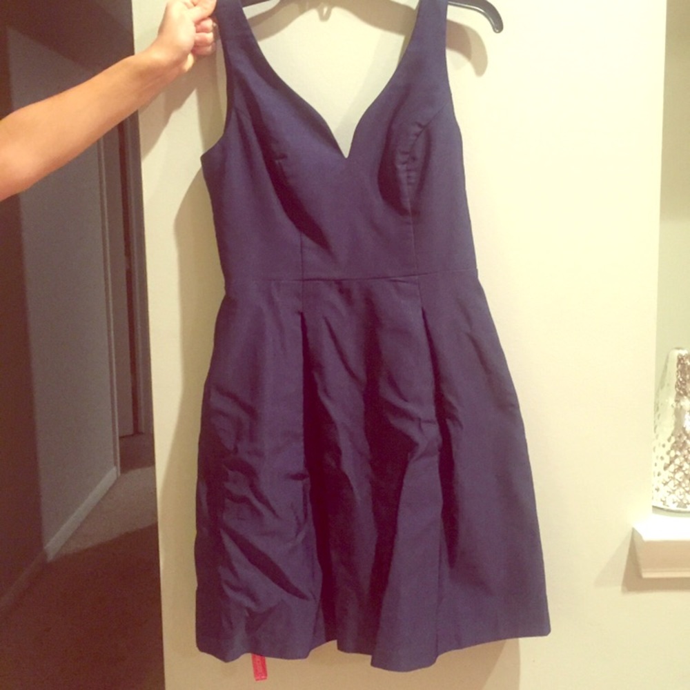 NEVER WORN: Navy Blue Weddington Way Vivian Dress